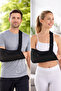 Mesh Arm Sling Lightweight Breathable Fabric Adjustable Arm Sling for Fracture Dislocation - 2