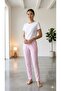 Summer Pink Striped Milan Single Pajama Bottoms