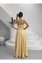 Women's Strappy Low-Cut Corset Lace-Up Long Stylish Evening Dress - 4
