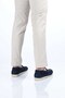 Laceless Rubber Sole Genuine Leather Loafer 333-216 Men's Shoes - 4
