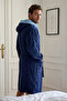 Joel Hooded Men's Bathrobe 100% Cotton - 6