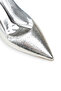 Women's Silver Heeled Shoes - 4