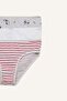 Snoopy Printed Combed Cotton 3-Piece Slip Panties for Girls H0183A826Sp - 4