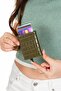 Women's Mechanized Card Holder and Wallet New128 - Khaki - 2
