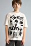 100% Cotton Kpop - Demon Hunters Oversized Crew Neck Back Printed Short Sleeve T-Shirt Boys H7