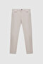 Slim Fit Stone Dobby Chino Pants - 5
