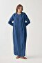 Indigo-Comfortable Fit Modal Robe
