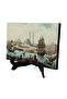 18Th Century Istanbul Golden Horn Harbor and New Mosque Printed Mdf Tabletop 10X15 5G-Yc18