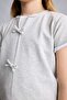 Regular Fit Short Sleeve Cotton 2-Piece Pajama Set for Girls H5514A826Sm - 6