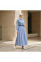 Striped Dress with Belt - 6
