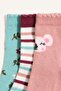 3-Piece Cotton Long Socks Baby Girl H6990A5Ns - 3