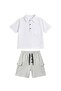Boy's Polo Collar T-Shirt Shorts Set Summer Casual Daily Combination - 6