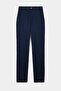 Ds Damat Comfort Fit Navy Blue Gabardine Chino Trousers - 5