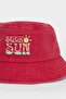 Printed Cotton Bucket Hat for Girls G6030A826Sm - 2