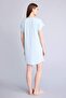 100% Cotton Regular Fit Crew Neck Short Sleeve Dress H5414Ax26Sm - 5