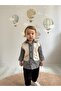 Baby Boy Black Checkered Shirt 2-Piece Set Top and Bottom Stylish Classic 2 - 2
