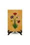 5 قطع من طاولة MDF مطبوعة بنقشة زهور القرنفل 10x15 5G-5CarnationEbru - 2