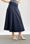 Women's Belt Detailed Nikol Skirt - 4