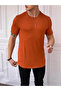 Slim Fit Cotton Knit Fabric T-Shirt - 2