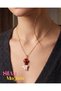 Special Red Fish Steel Luck Necklace for Mother's Day - 3