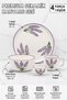 Lavira Series Handmade 4-Piece Single Person Special Ceramic Breakfast Set - 7