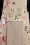 Damla Set of 5 Liquid Proof Waterproof Kitchen Apron Set (Hat, Gloves, Pot Holder) - 5