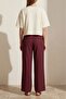 Women's Ecru Pearl Detailed Embroidered T-Shirt Oversize Basic Summer T-Shirt - 3