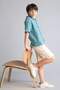100% Cotton Regular Fit Pique Shorts for Boys H4606A826Hs