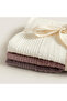 Sobeska 100% Cotton 3-Piece Hand Towel Set 30X40 cm Lilac/Purple/Ecru - 6