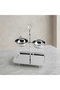 Decorative 2-Tier Steel Tray and Snack Bowl Set - 3