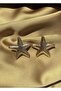 Gold Colored Starfish Earrings - 4