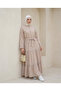 Layered Dress with Belt - 8