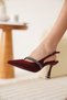 Uppsala Premium Red Heeled Evening Dress Shoes 10 cm - 4
