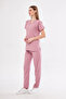 Powder High Cotton Lycra Bat Sleeve Doctor Nurse Uniform Scrubs - 5