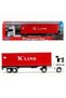 Welly 1:32 Scale Licensed Original Mercedes-Benz Actros Dorseli Collectible Model Toy Truck - 6