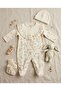 Girls' Bootie Romper and Headband - 100% Natural Cotton