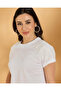 Women White Casual T-shirt - 4