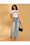 Women White Cote D Azur Print T-Shirt - 5