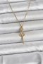 316L Steel Chain Gold Color Sword Model Women's Necklace