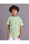 Boys Green Character T Shirt
