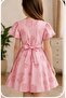 Girl's Belted Dress - 3