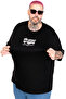 Mode XL Large Size T-Shirt the Secret U26220 Black - 3