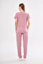 Powder High Cotton Lycra Bat Sleeve Doctor Nurse Uniform Scrubs - 3