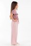 Girl's Ruffle Detailed T-Shirt and Relaxed Fit Pants Set - Casual, Stylish, and Comfortable Combination - 6