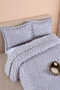 Mariva Nordic Double Bohemian Tufted Bedspread Set 240X250 cm (Grey) - 2