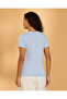 Women Blue Graphic T-Shirt - 3