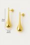 Gold Color Katre Earrings - 4