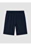 Giyçık Storeden Indigo Standard Fit Men's Shorts Pajama Set - 5
