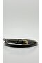 Elegantly Designed Thin Bitter Brown Women's Belt with Minimal Buckle, Compatible with Trousers, Jackets, Dresses, and Shirts - 5