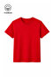 Boys and Girls Plain Short Sleeve Summer Red T-Shirt - 3